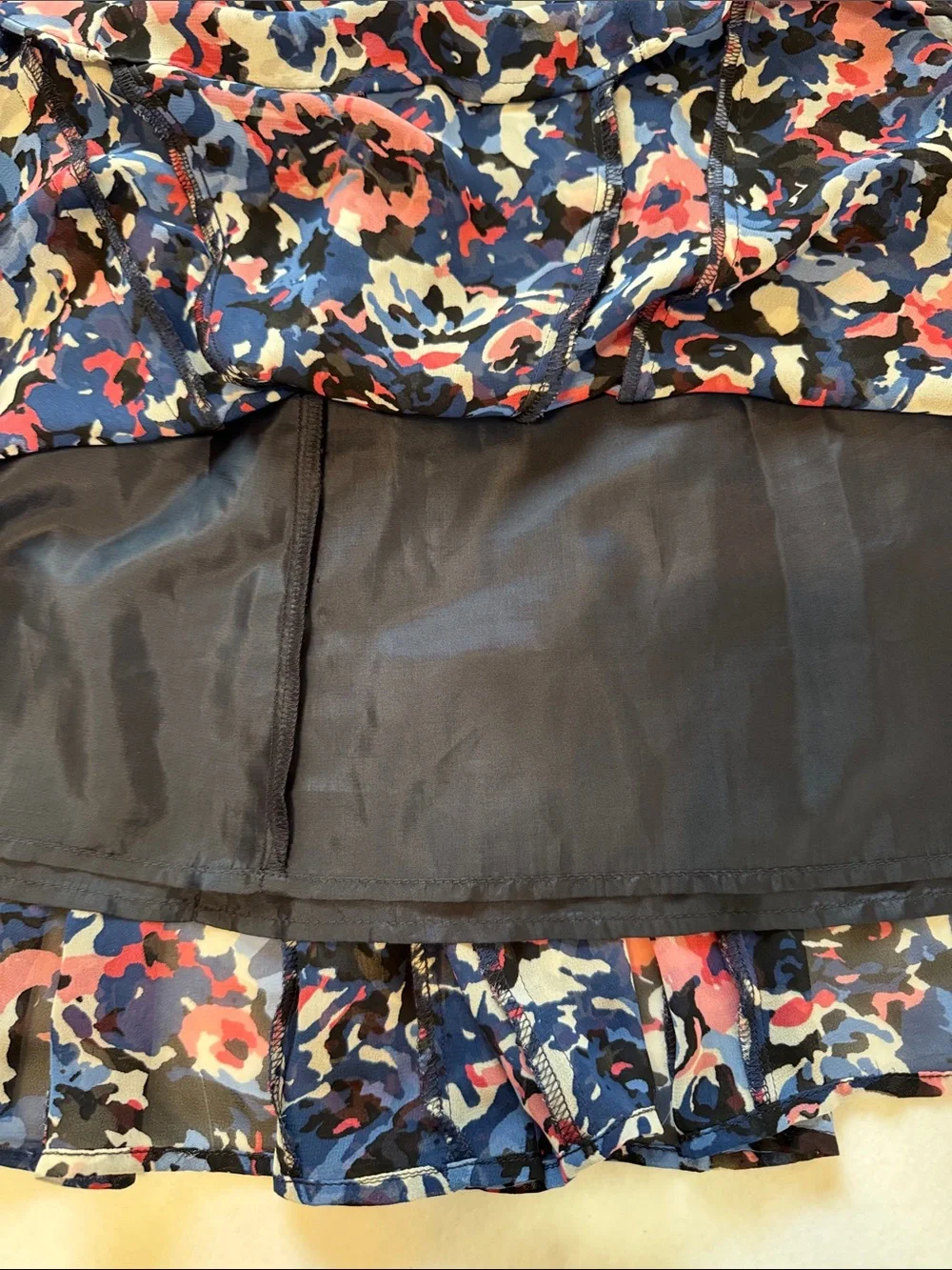 Talbots floral knee